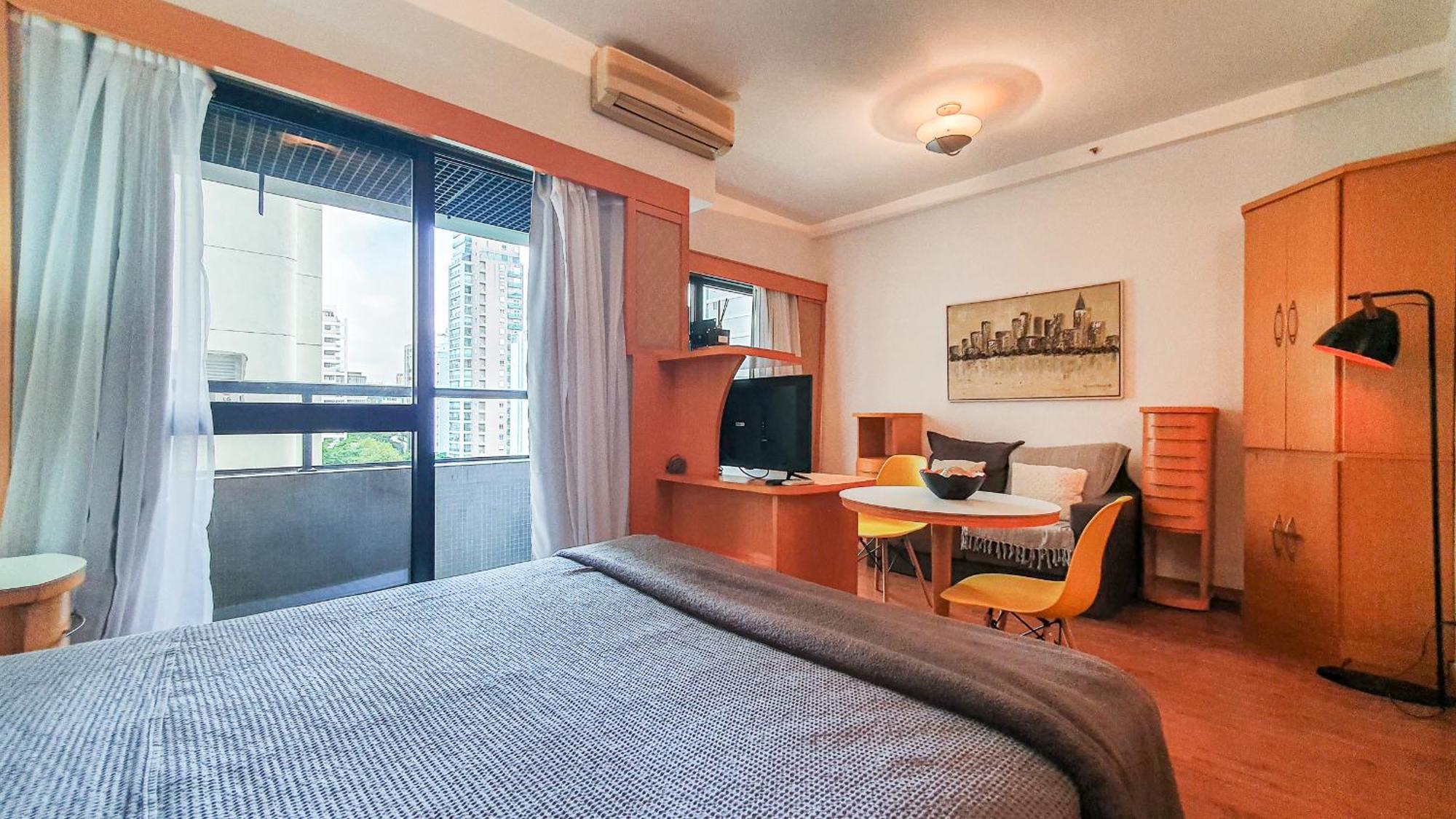 Flat Em Hotel 4 Estrelas - Alameda Lorena São Paulo Kültér fotó